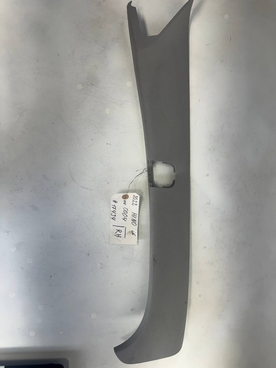 2022 Hino L6 Right A-Pillar Interior Trim Panel OEM Used
