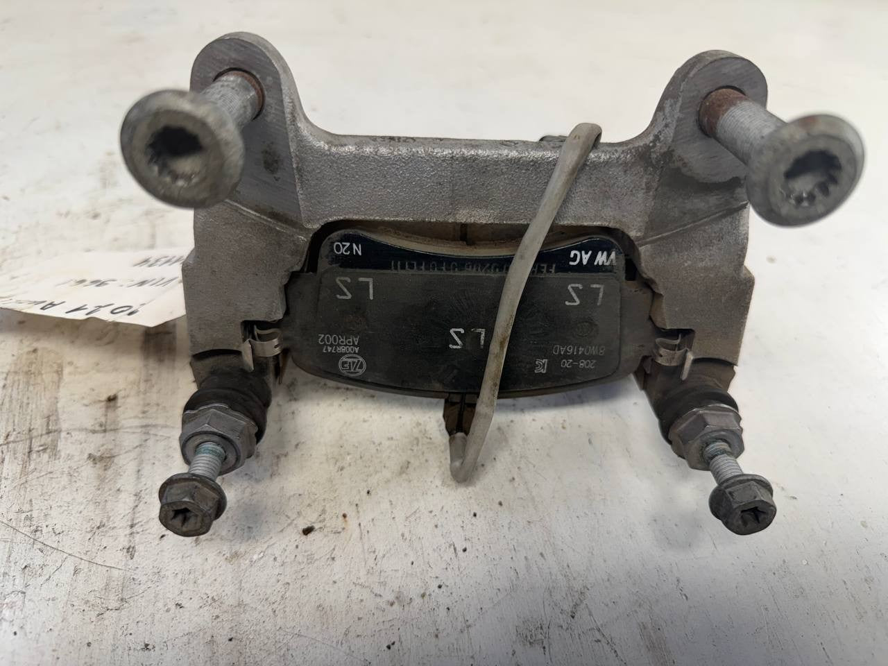 2021 Audi A6 Rear Left Brake Caliper Bracket Carrier OEM Used