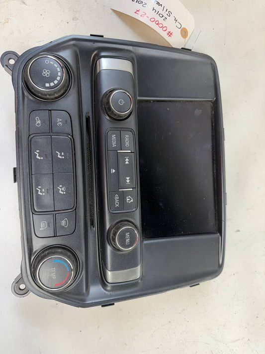 2014-2018 Chevrolet Silverado Climate Control A/C Control Panel 7370200000000X