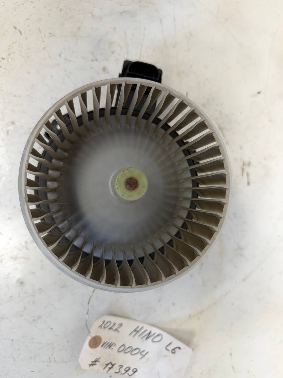 2022 Hino L6 HVAC Blower Motor Heater Fan OEM Used