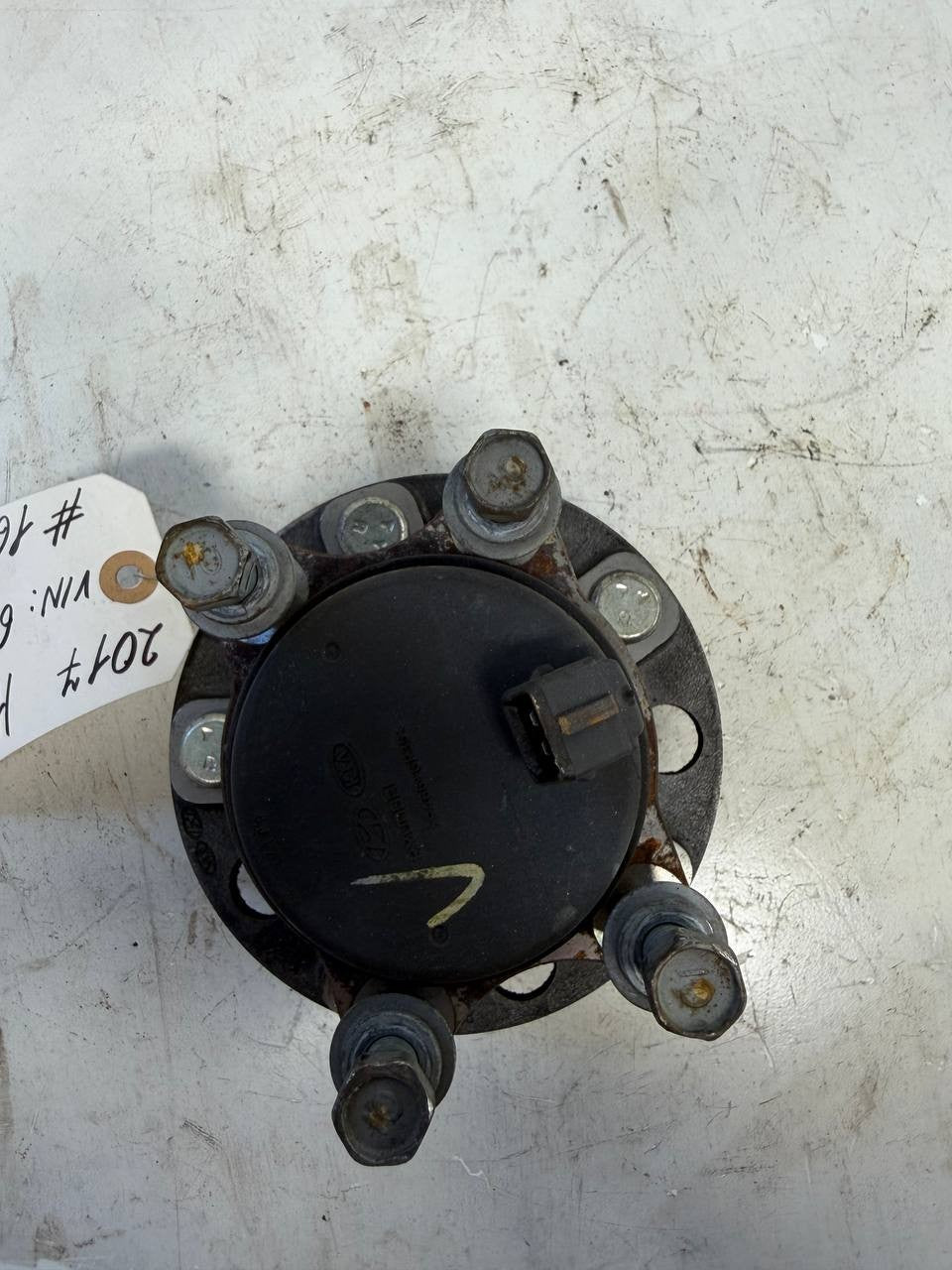 2017 Hyundai Sonata Rear Right Wheel Hub Bearing Assembly OEM Used