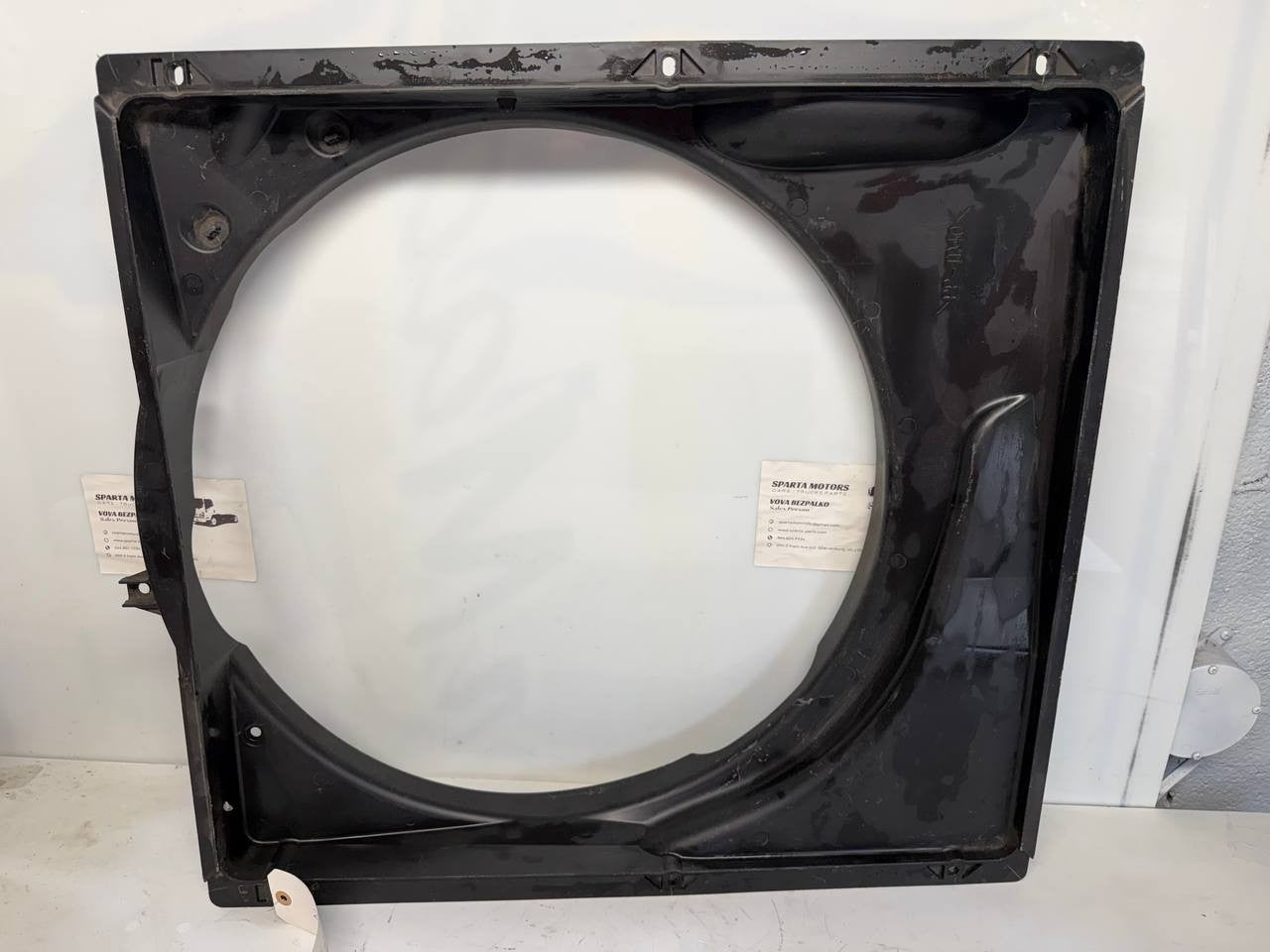 2019 Hino 155/195 Radiator Cooling Fan Shroud OEM w/ Wiring Harness OEM Used