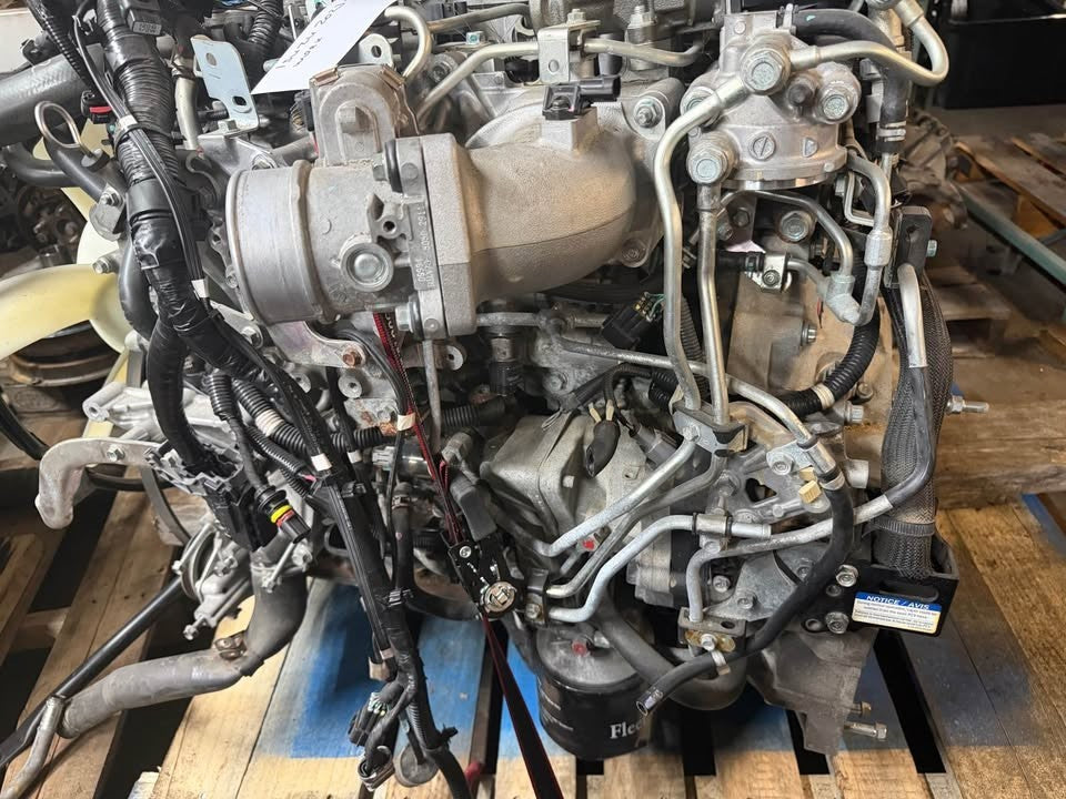 2022 Isuzu 4HK1TC 5.2L Diesel Engine - 210 HP - Low Miles/Clean Idle
