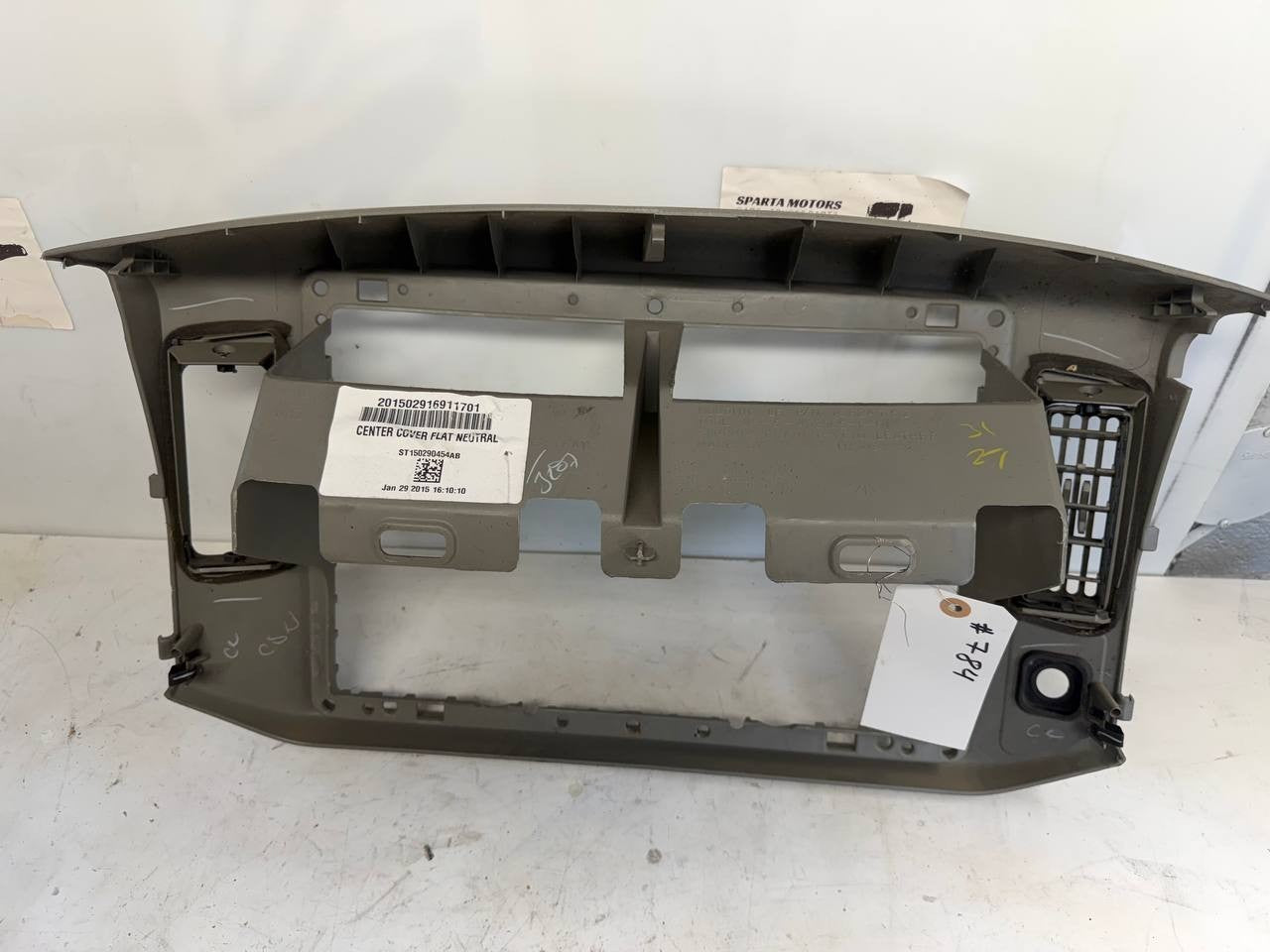 International Medium Duty Center Dash Cover Panel 3547254 OEM Used