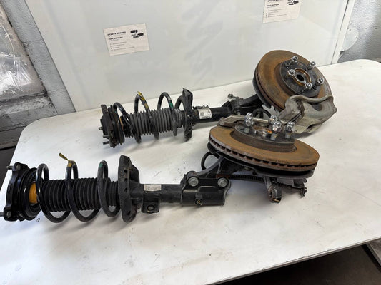 2023 Kia Forte LH RH Front Struts Shock Absorbers 54651M7730 Brake Disks Used