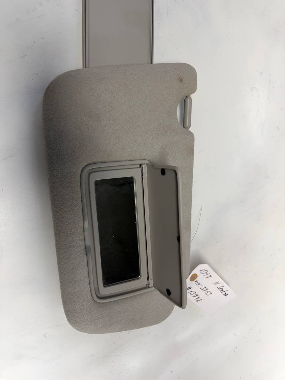 2017 Nissan Sentra Passenger Right Sun Visor RH OEM Used