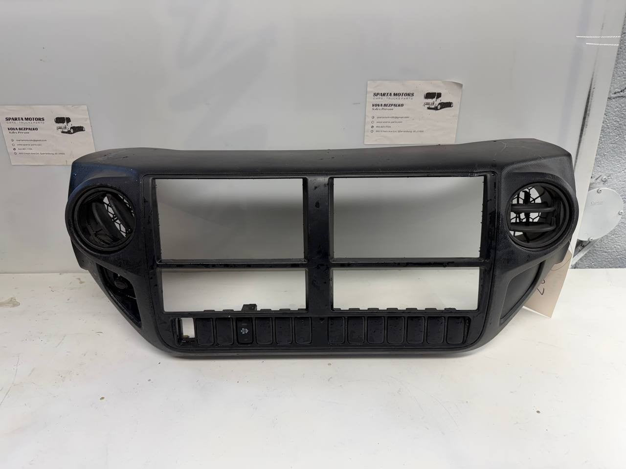Hino 195 Center Console Dashboard Trim Assembly OEM Used