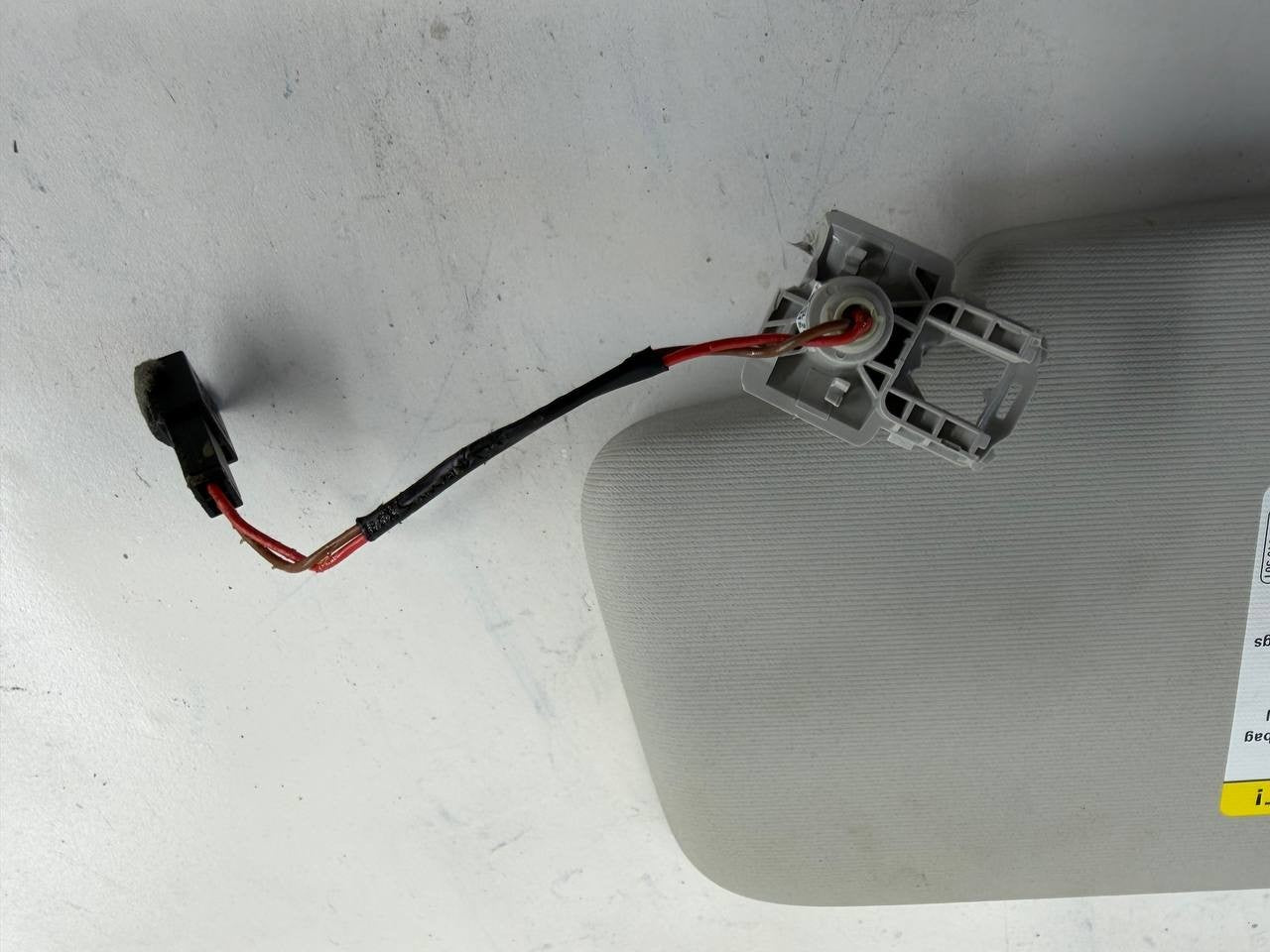 2020 Volkswagen Golf Alltrack Passenger Right Sun Visor RH OEM Used