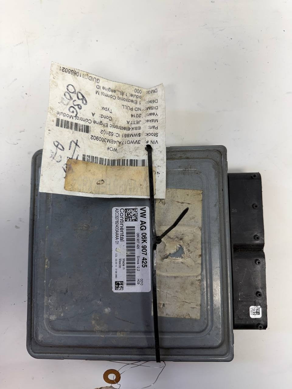 2014-2017 Golf Jetta 1.8L Engine Computer Control Module ECU 06K907425