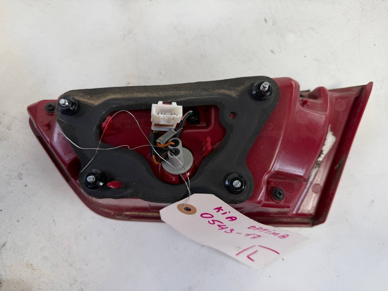 Kia Optima Left Rear Tail Light Lamp OEM Used