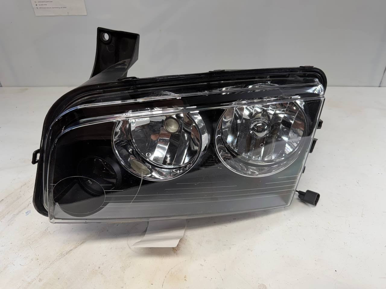 Dodge Charger 2006-2012 Left Side Headlight Headlamp RH New Aftermarket Halogen