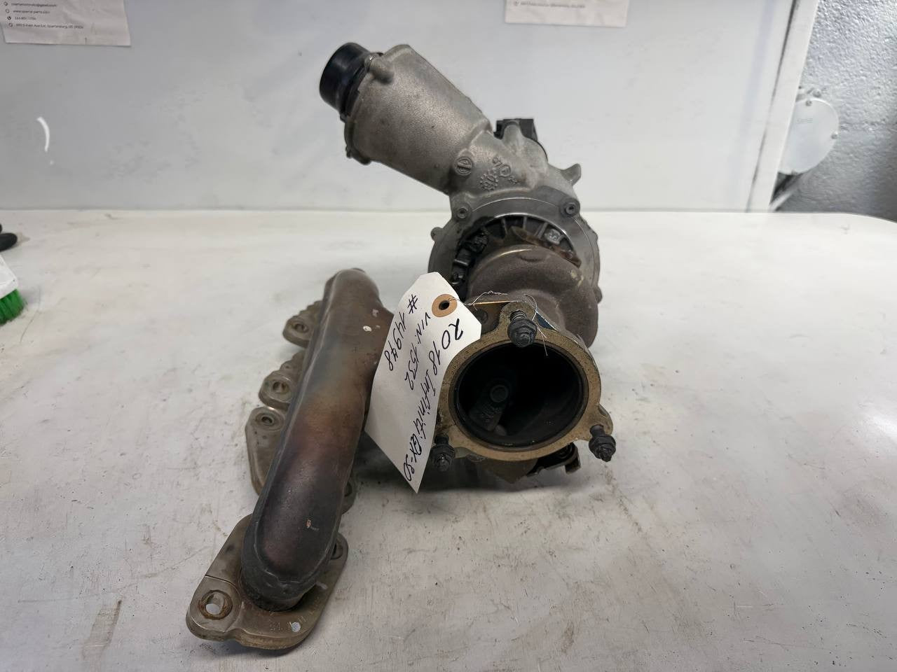 2018 Infinity QX-30 Turbocharger Assembly OEM Used
