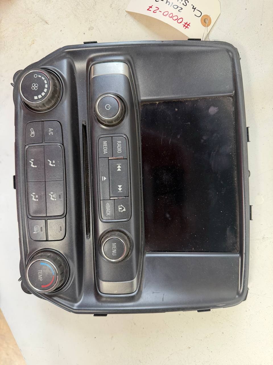 2014-2018 Chevrolet Silverado Climate Control A/C Control Panel 7370200000000X