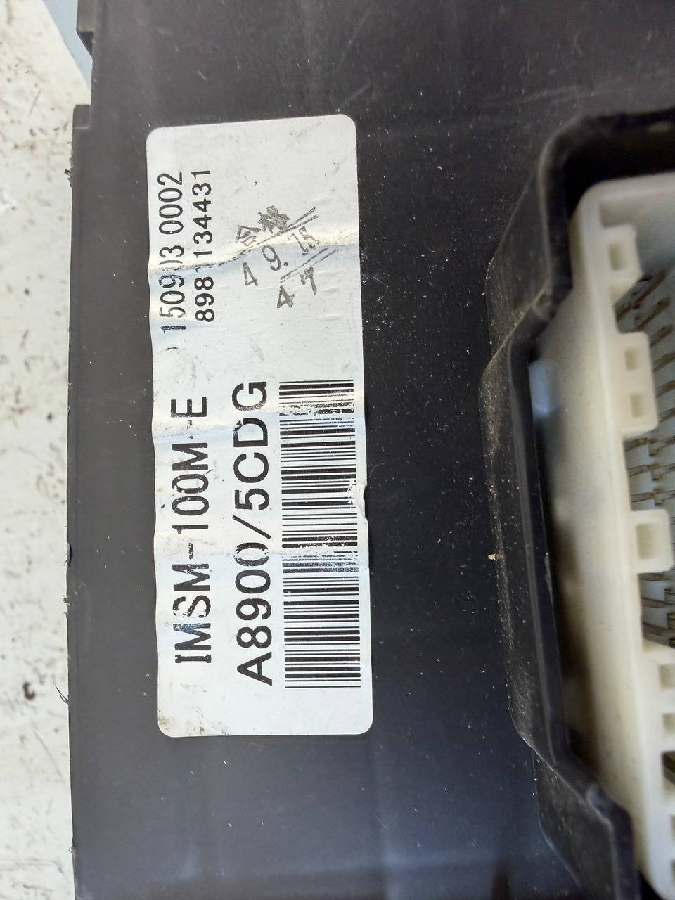Isuzu NPR Instrument Cluster IMSM-100M-E OEM Used 85k miles
