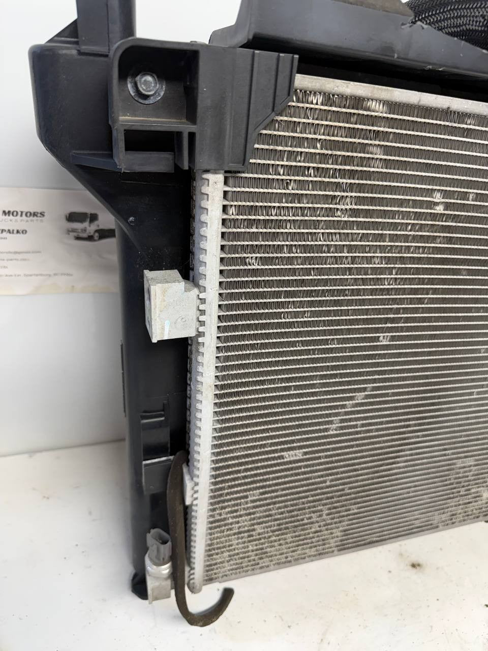 2017 Nissan Sentra Radiator Cooling Fan Motor Assembly 214039AM0A OEM Used