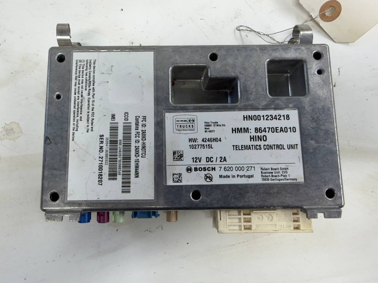 2022-2026 HINO L6 258/268 6.7 Cummins BOSCH TELEMATICS CONTROL OEM 86470EA010