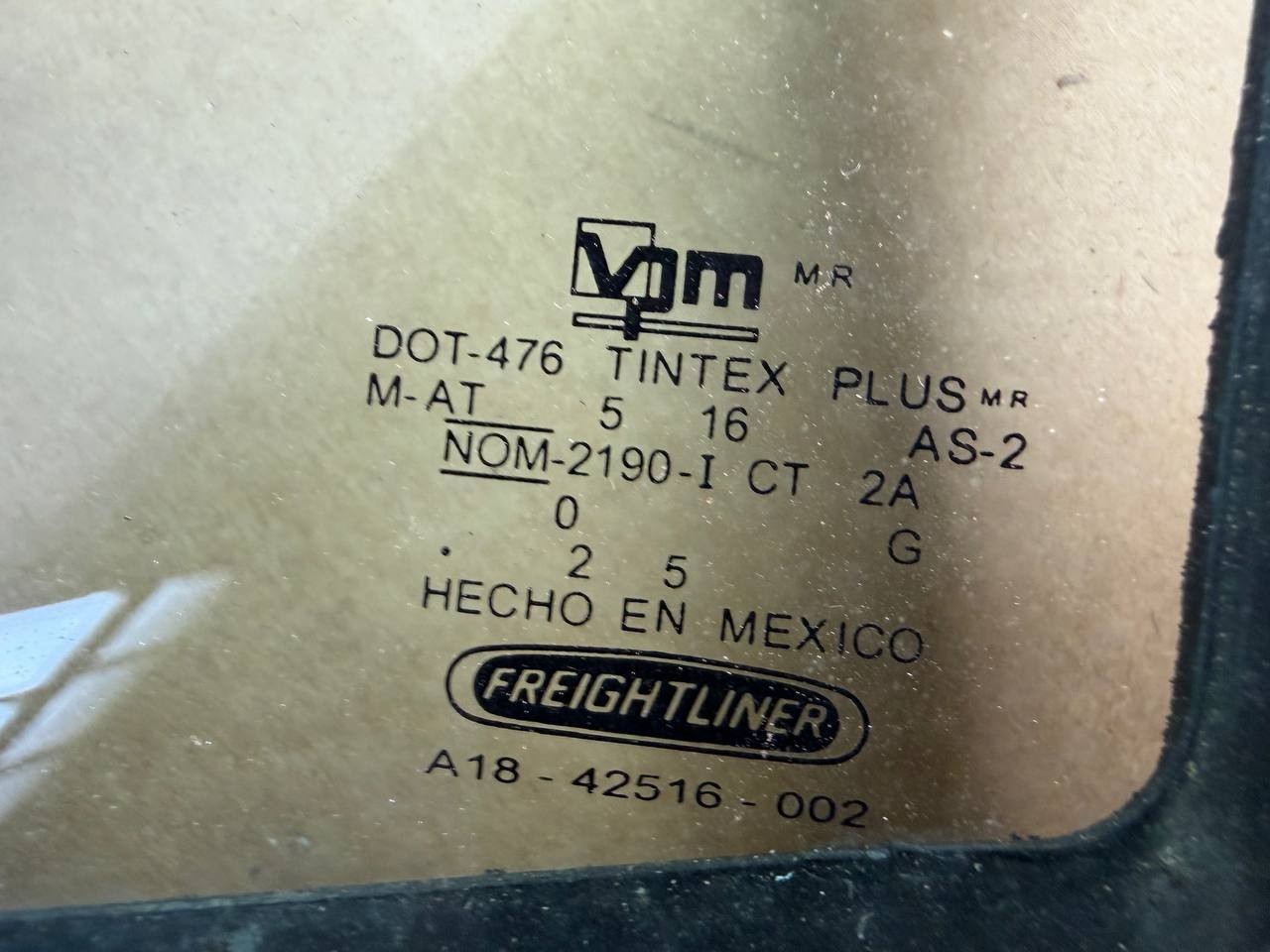 Freightliner LH Driver Door Vent Glass OEM