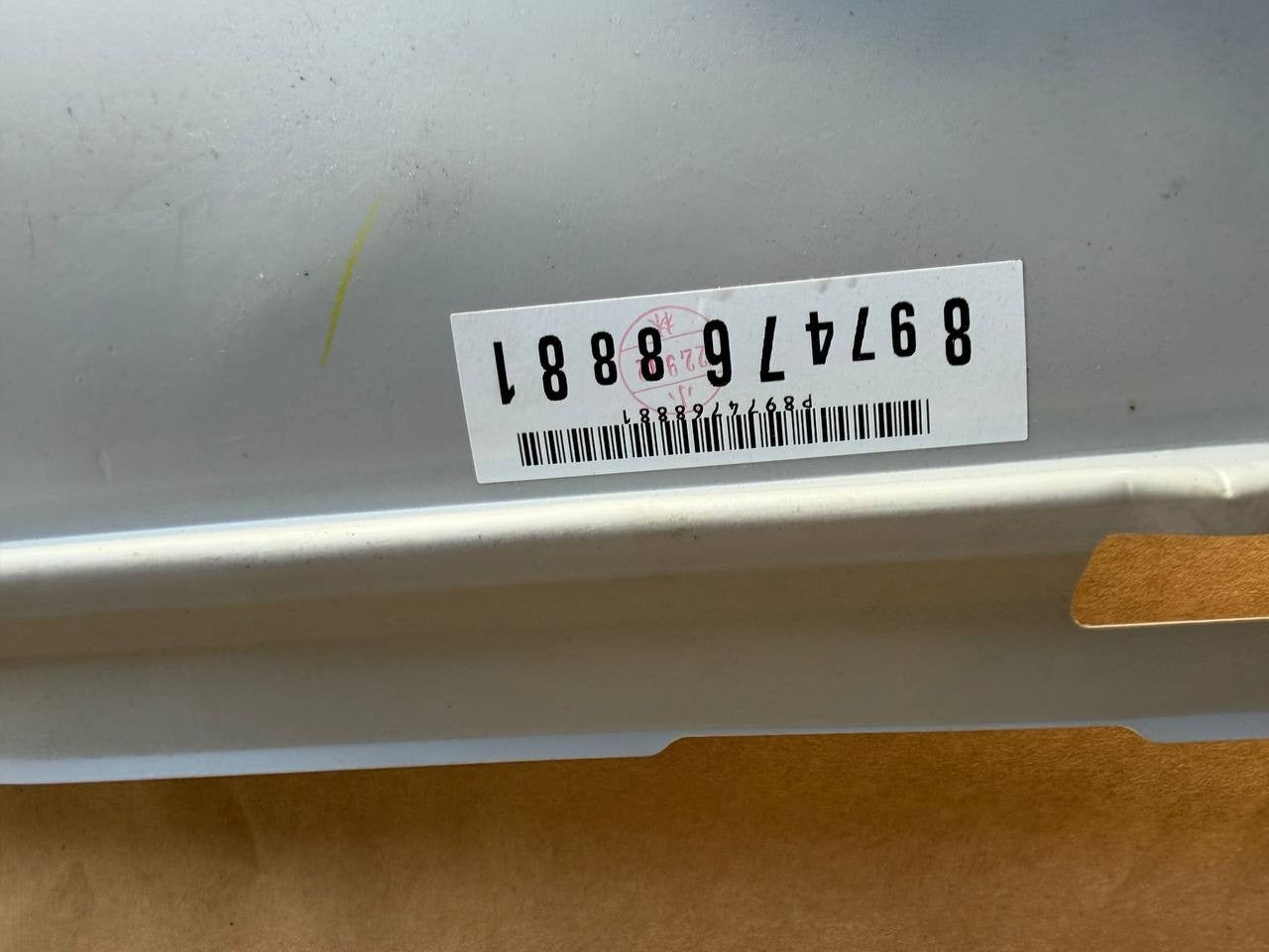 Isuzu NPR Rear Cab Window Interior Trim Panel Back Wall Cover OEM Used