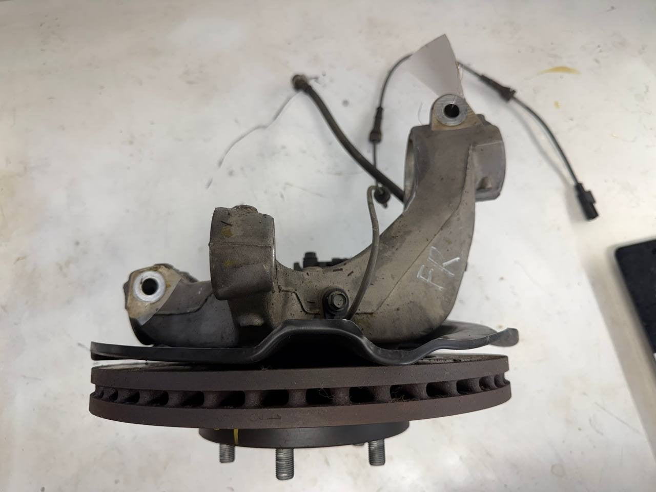 2007-2018 Nissan Altima Front Left Knuckle Hub Brake Caliper ABS OEM Used