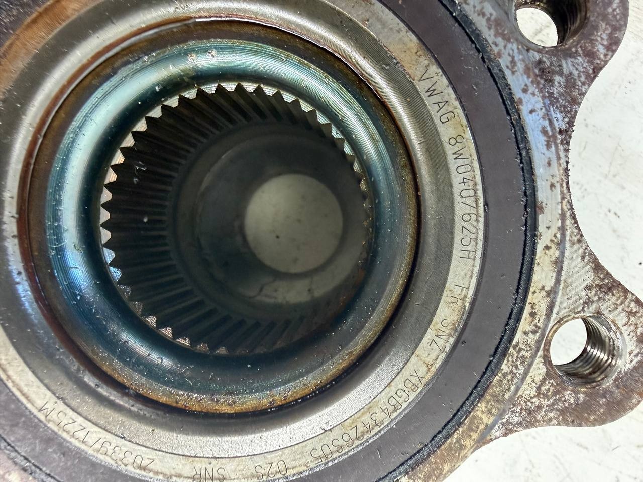 2021 Audi A6 Front Left Wheel Hub Bearing Assembly OEM Used