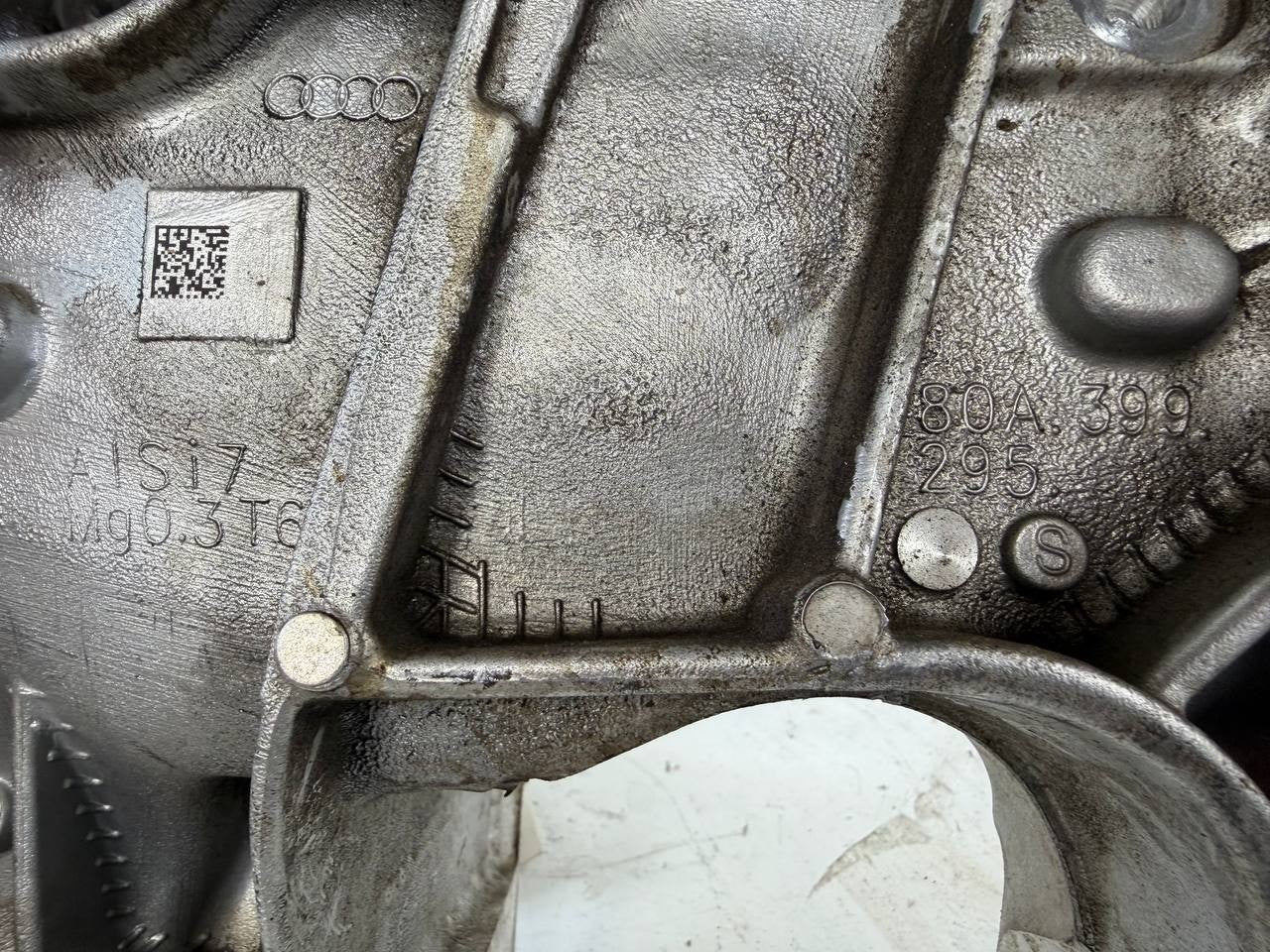 2023 Audi A6 Front Subframe Support Bracket 80A399295 OEM Used