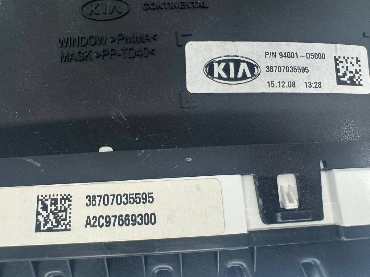 2017 Kia Optima Instrument Cluster 94001D5000 OEM
