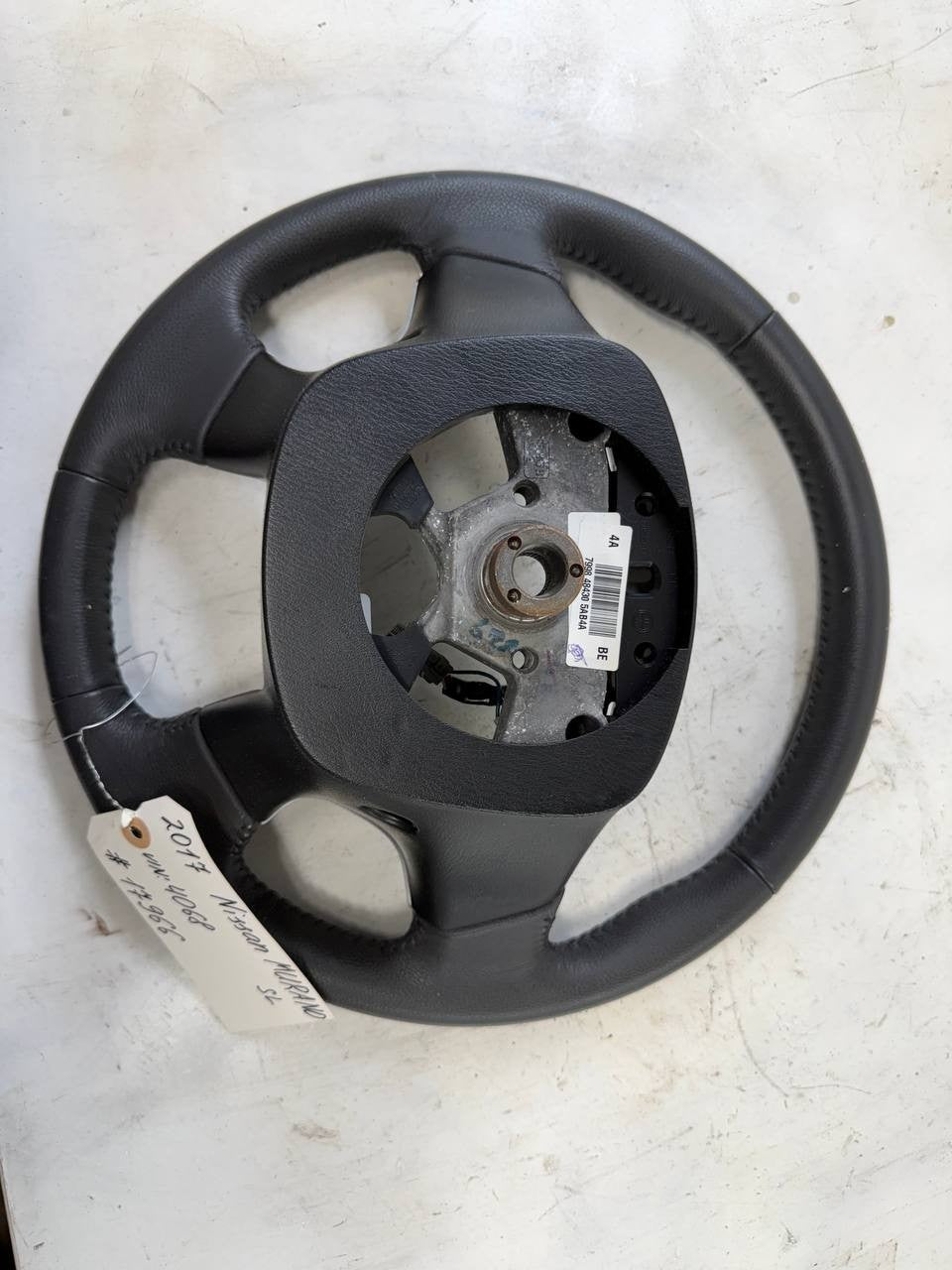 2017 Nissan Murano Steering Wheel Assembly OEM Used