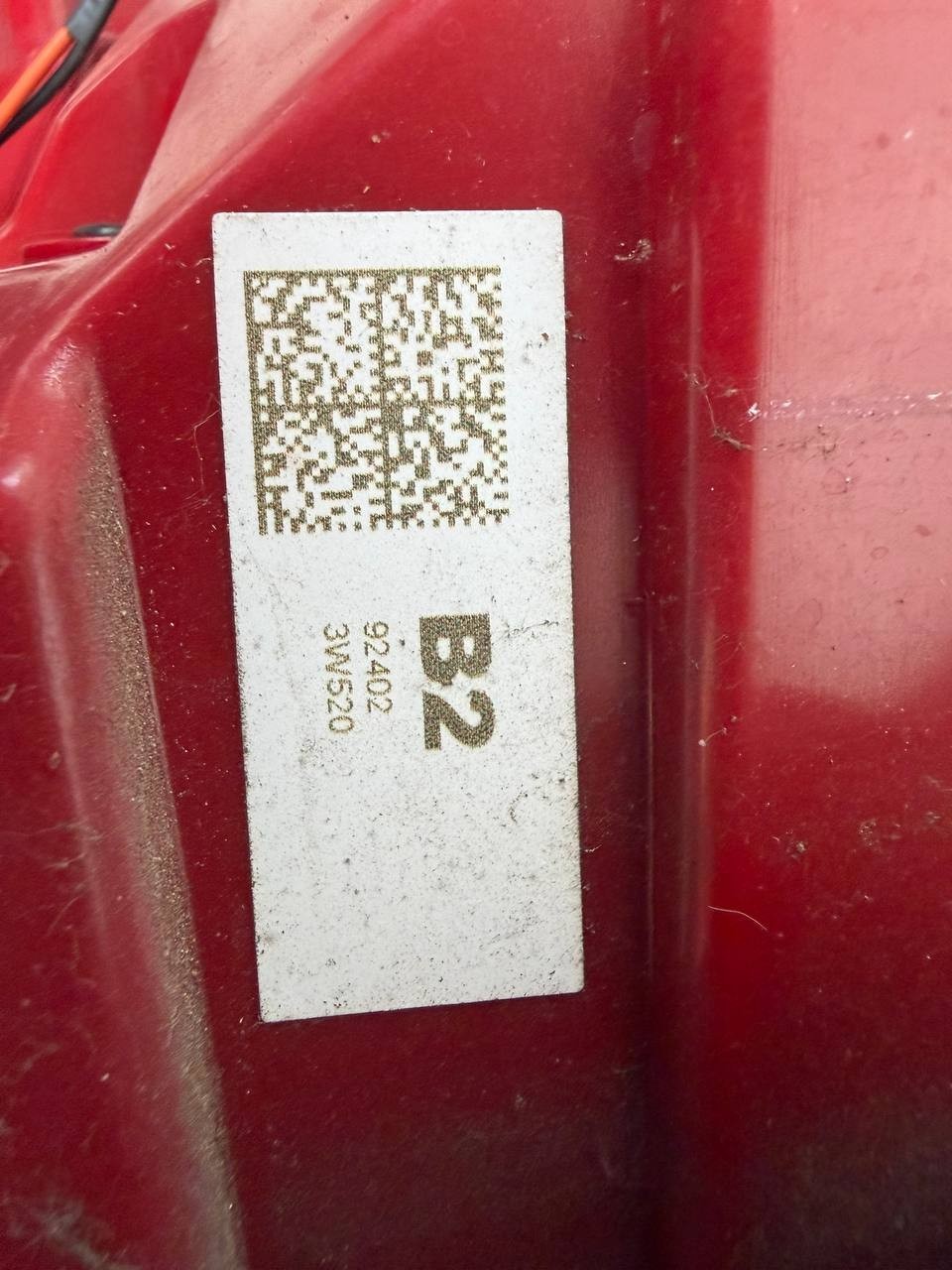 Kia Sportage Right Rear Tail Light Lamp OEM Used