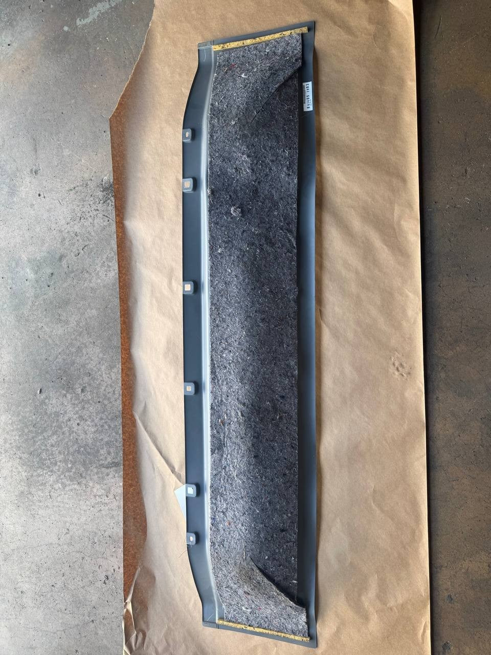 Isuzu NPR Cab Back Sound Insulation Silencer Mat OEM Used