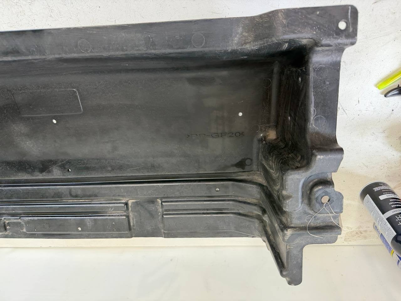 Isuzu NPR NPR-HD NQR Rear Cab Engine Compartment Cover Splash Shield OEM Used