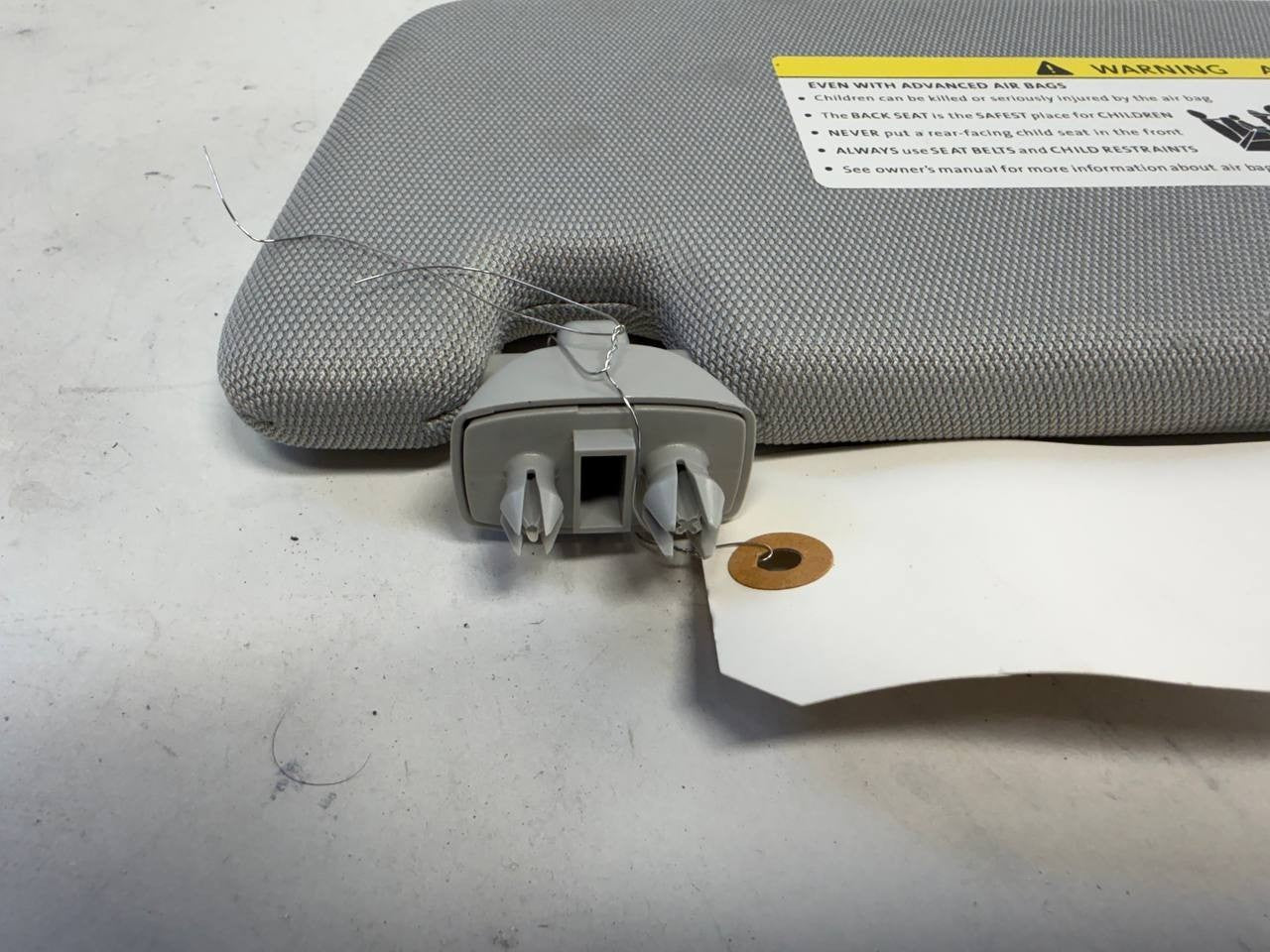 2021 Audi A6 Passenger Right Sun Visor RH OEM Used