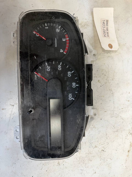2019 Hino 155 Instrument Cluster Speedometer 8380037R20 OEM Used