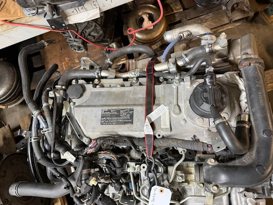 2022 Isuzu 4HK1TC 5.2L Diesel Engine - 210 HP - Low Miles/Clean Idle