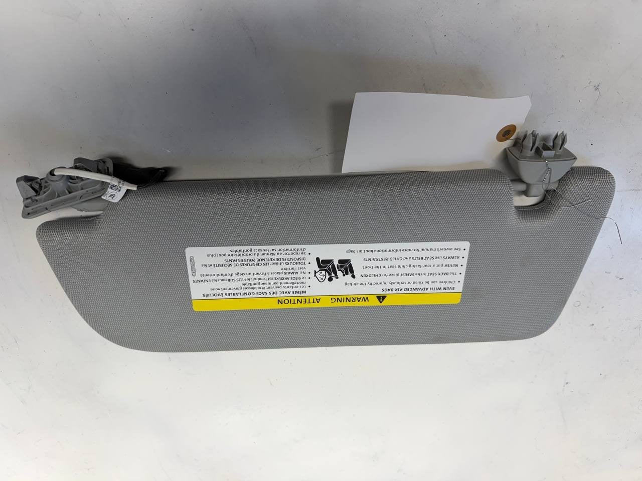 2021 Audi A6 Passenger Right Sun Visor RH OEM Used