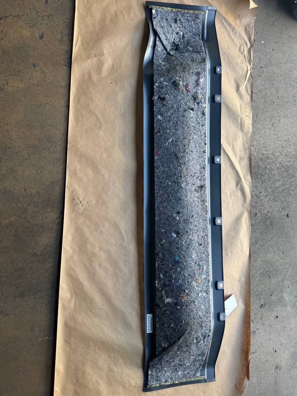 Isuzu NPR Cab Back Sound Insulation Silencer Mat OEM Used