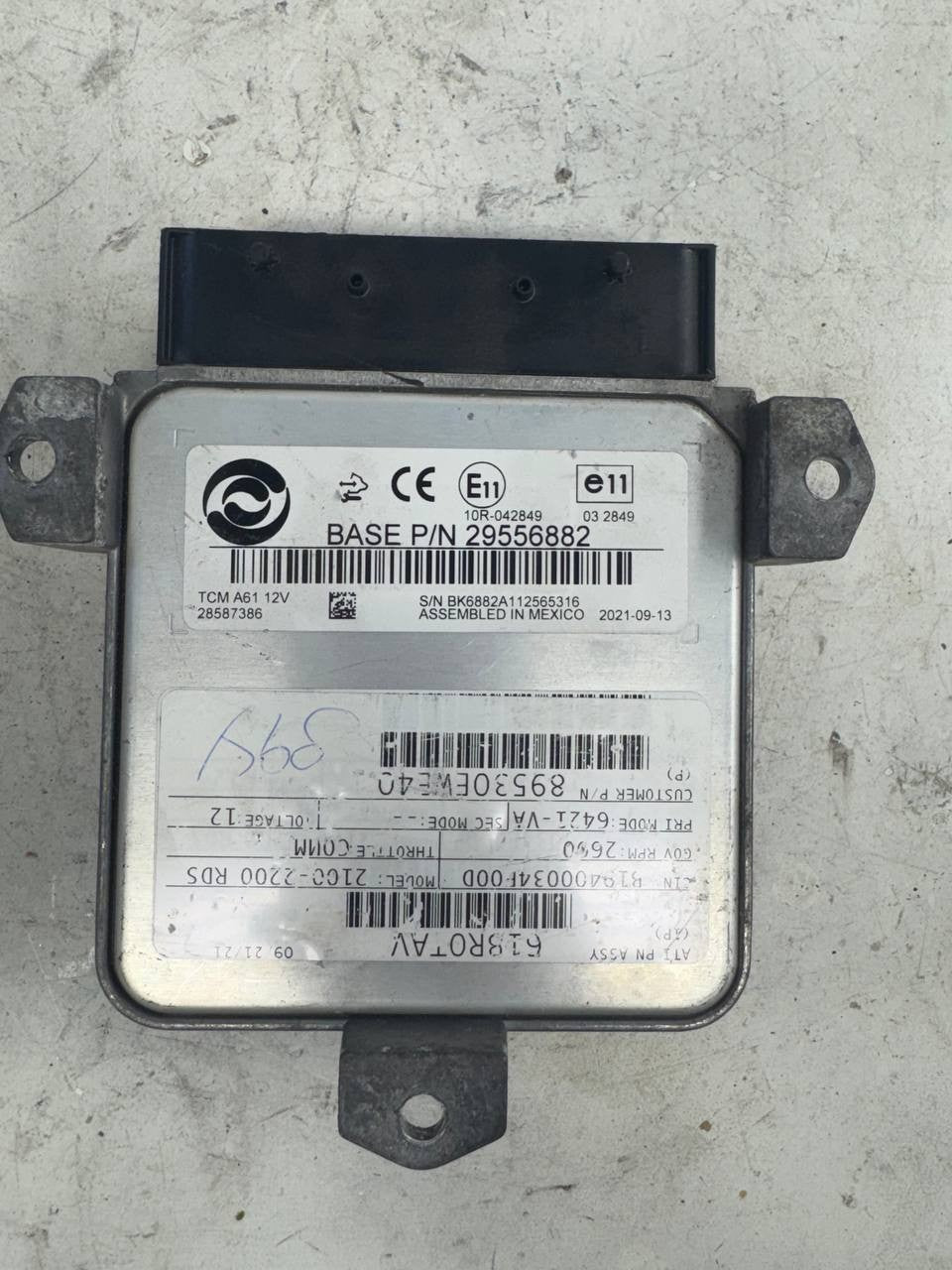 Allison Transmission Control Module TCM 29556882 OEM Used