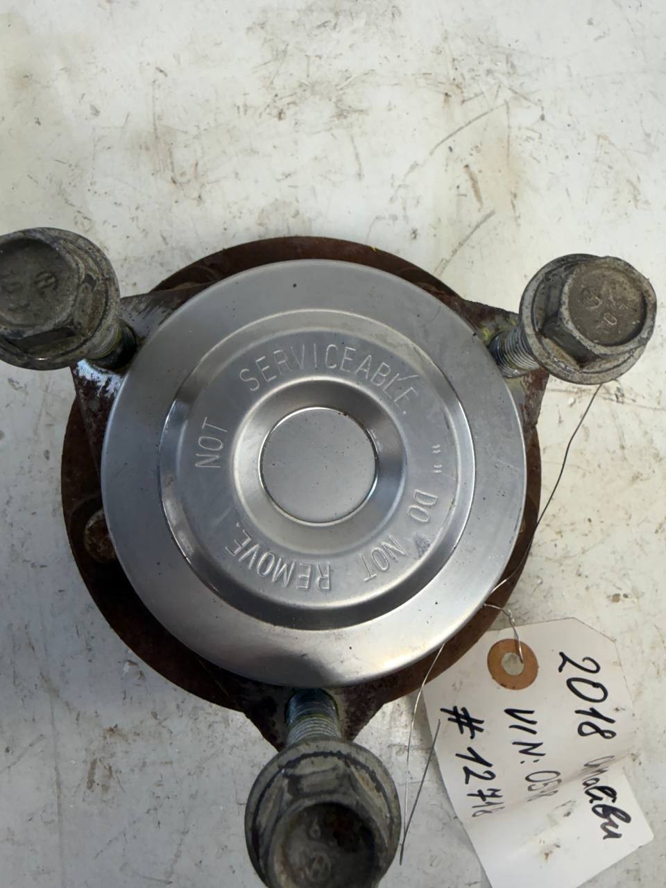 2018 Chevrolet Malibu Rear Wheel Hub Bearing Assembly OEM 2410400000000N Used