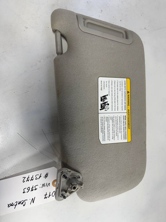 2017 Nissan Sentra Passenger Right Sun Visor RH OEM Used