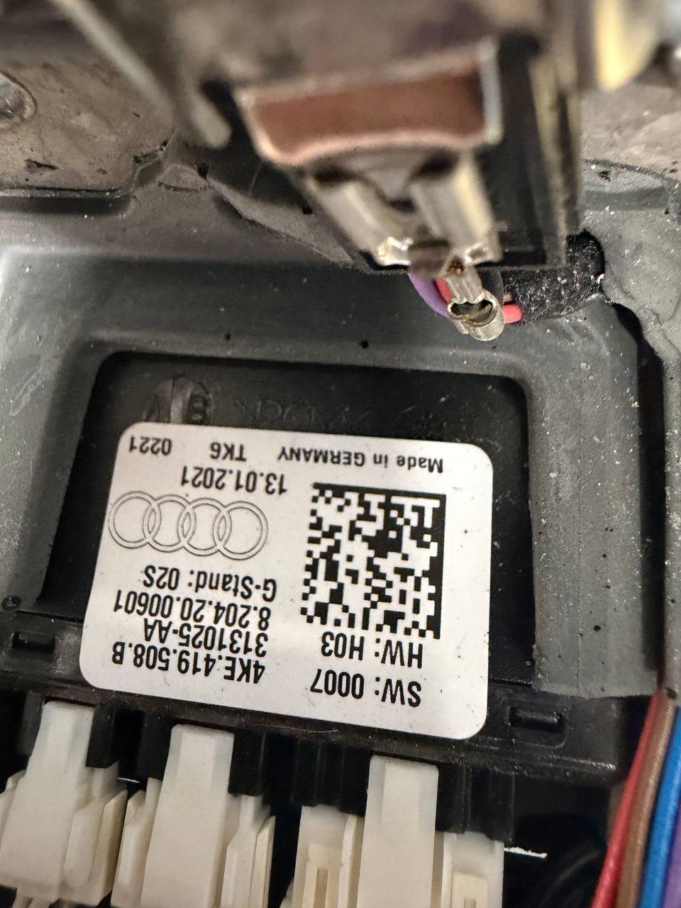 2021 Audi A6 Steering Wheel Assembly 4KE419508B OEM Used