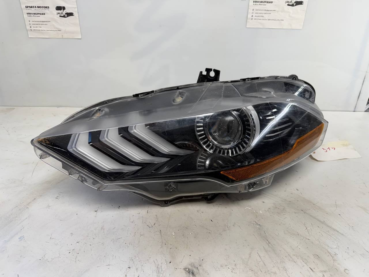 2018 - 2023 Ford Mustang Left Driver Side LED Fog Light LHS550MCASAE OEM Used