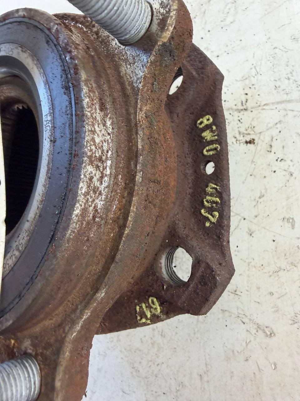 2021 Audi A6 Rear Right Wheel Hub Bearing Assembly OEM Used