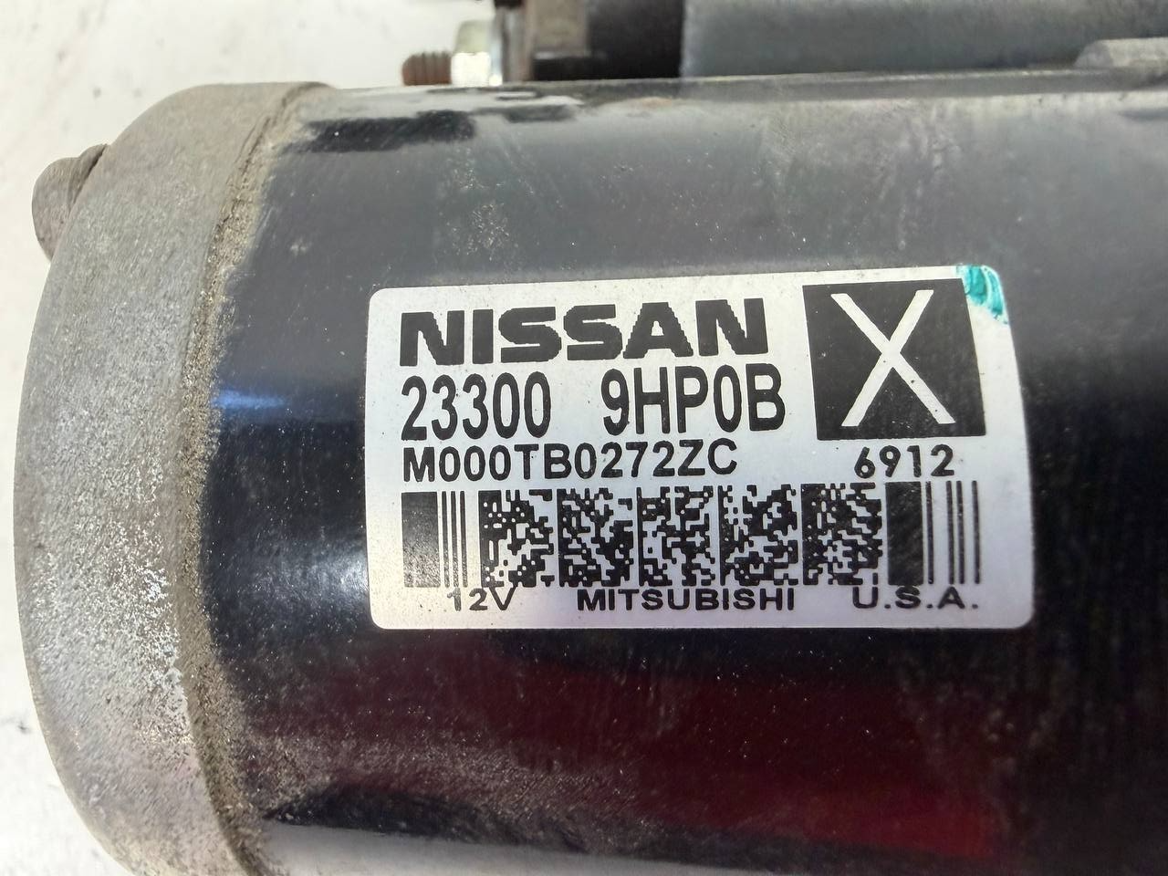 2017 Nissan Murano Starter Motor 233009HP0B OEM Used