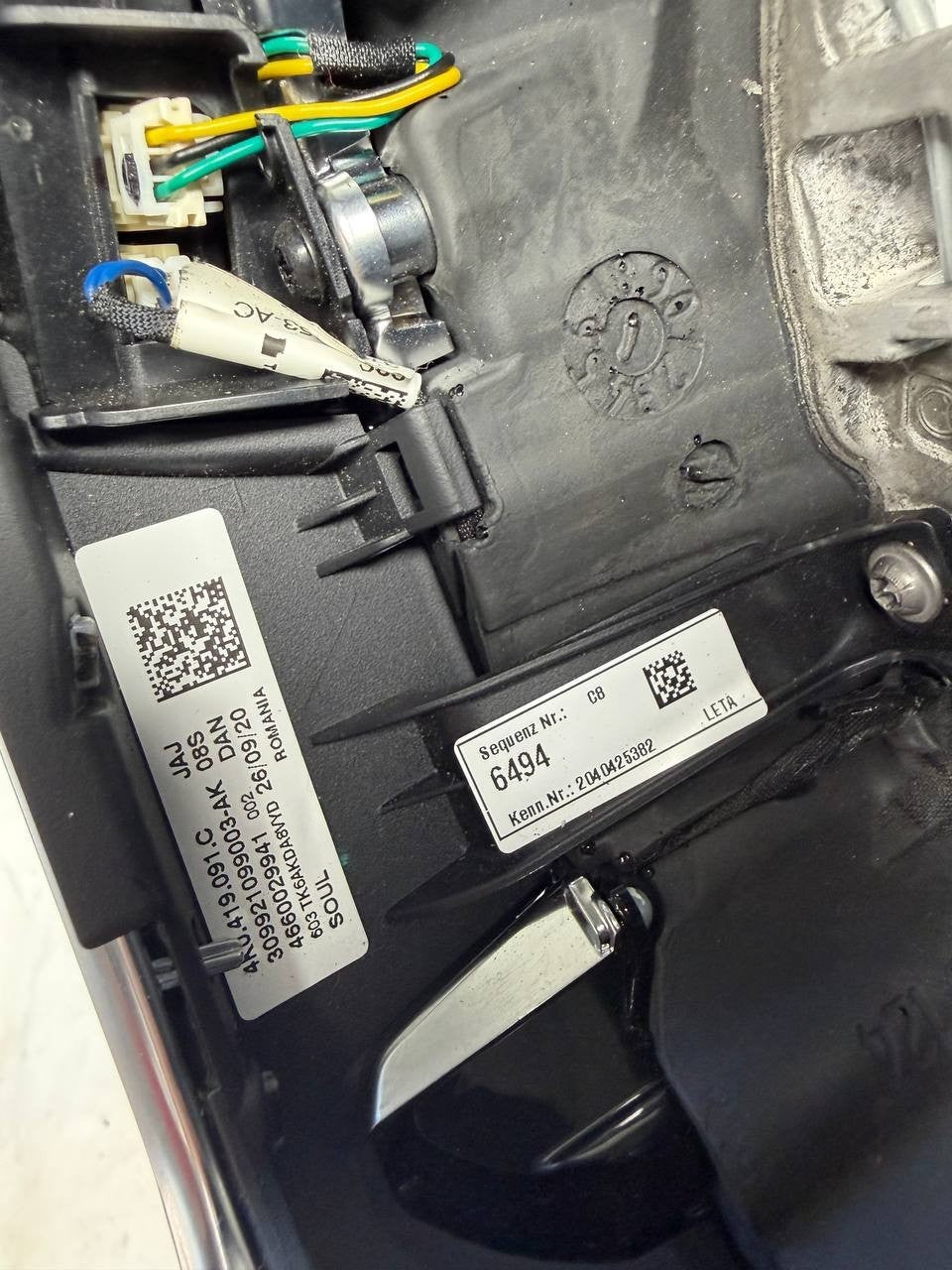 2019 Audi A6 Steering Wheel Assembly 4K0419091C OEM Used