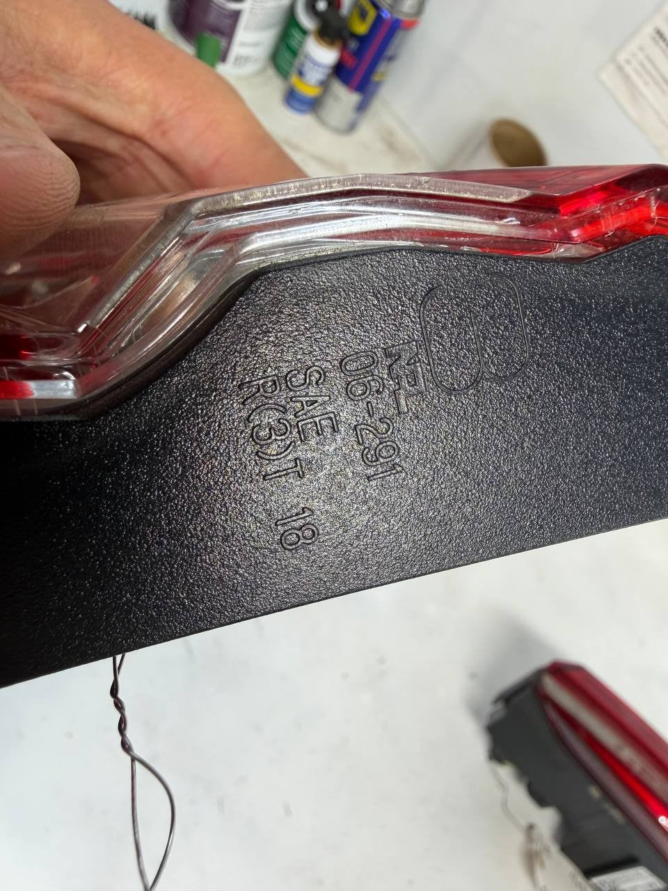 2019 Toyota Camry Right Rear Tail Light Lamp OEM Used