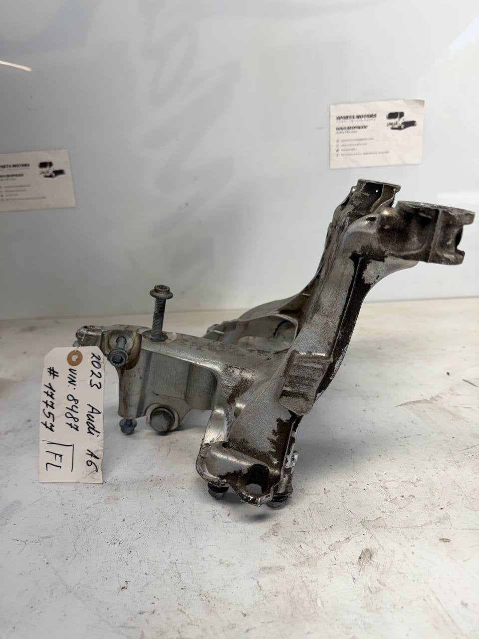 2023 Audi A6 Front Subframe Support Bracket 80A399295 OEM Used