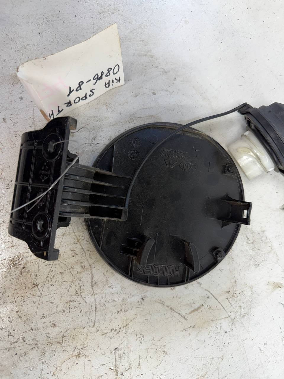 Kia Sportage Fuel Gas Tank Door Fuel Filler Lid OEM Used
