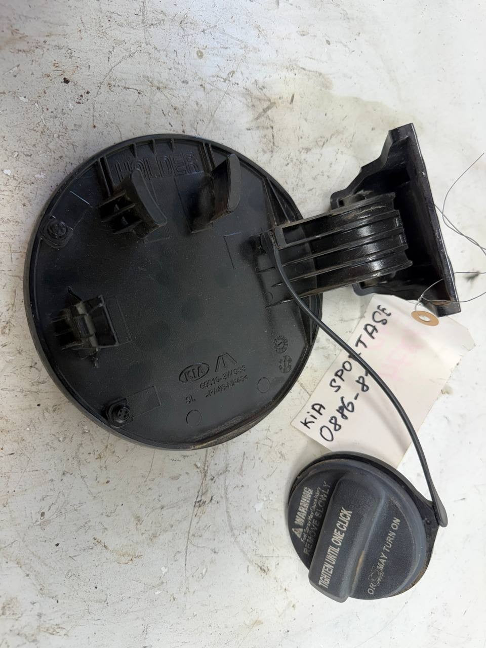 Kia Sportage Fuel Gas Tank Door Fuel Filler Lid OEM Used