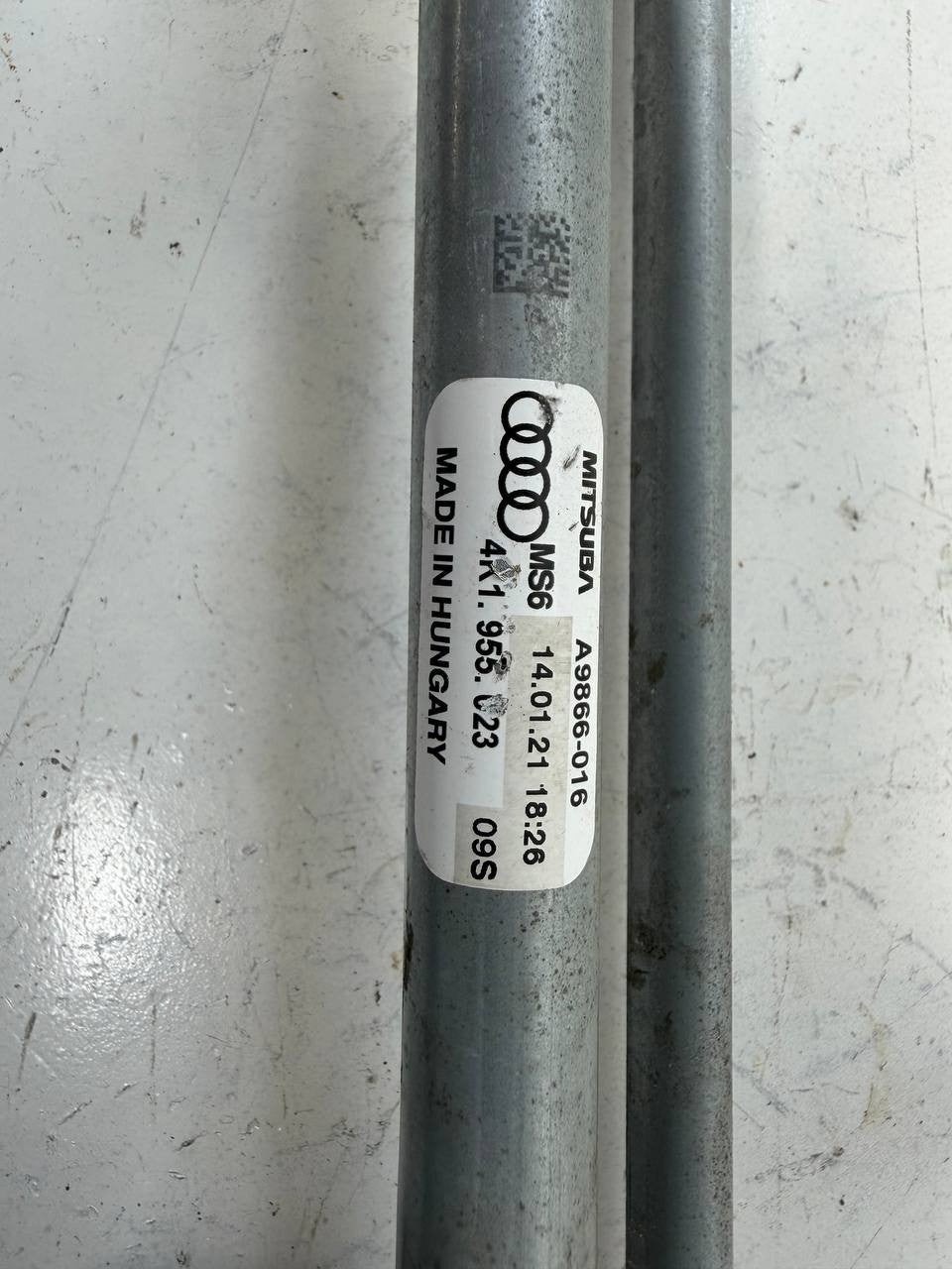 2021 Audi A6 Windshield Wiper Linkage 4K1955023 OEM Used