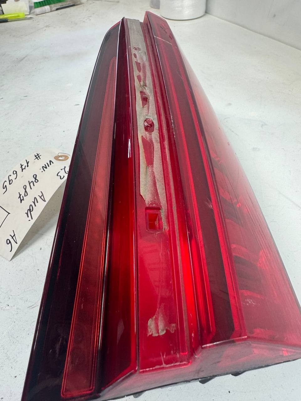 2023 Audi A6 Left Rear Tail Light Lamp 4K5945093B OEM Used
