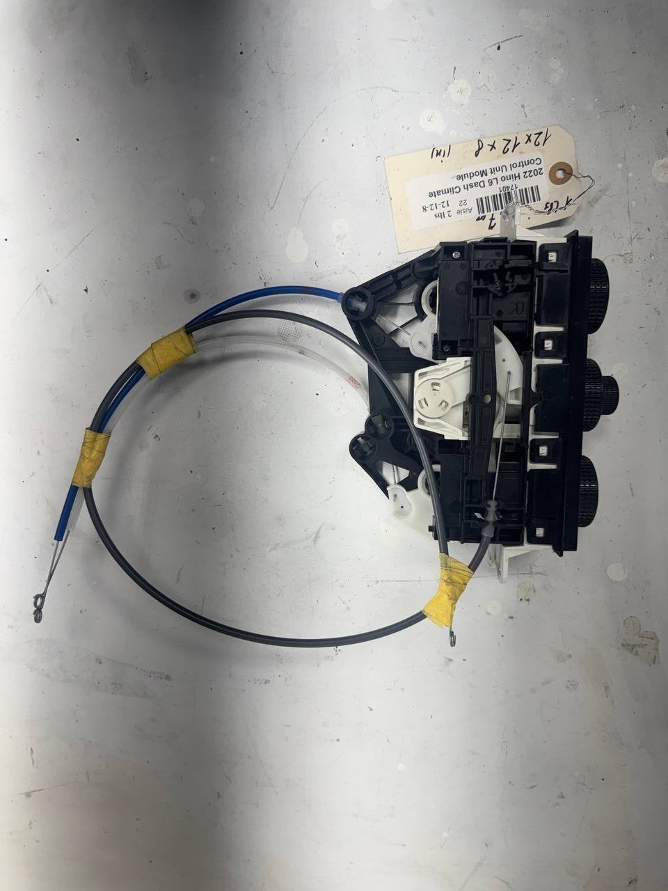 2022 Hino L6 Dash Climate Control Unit HVAC Module OEM Used